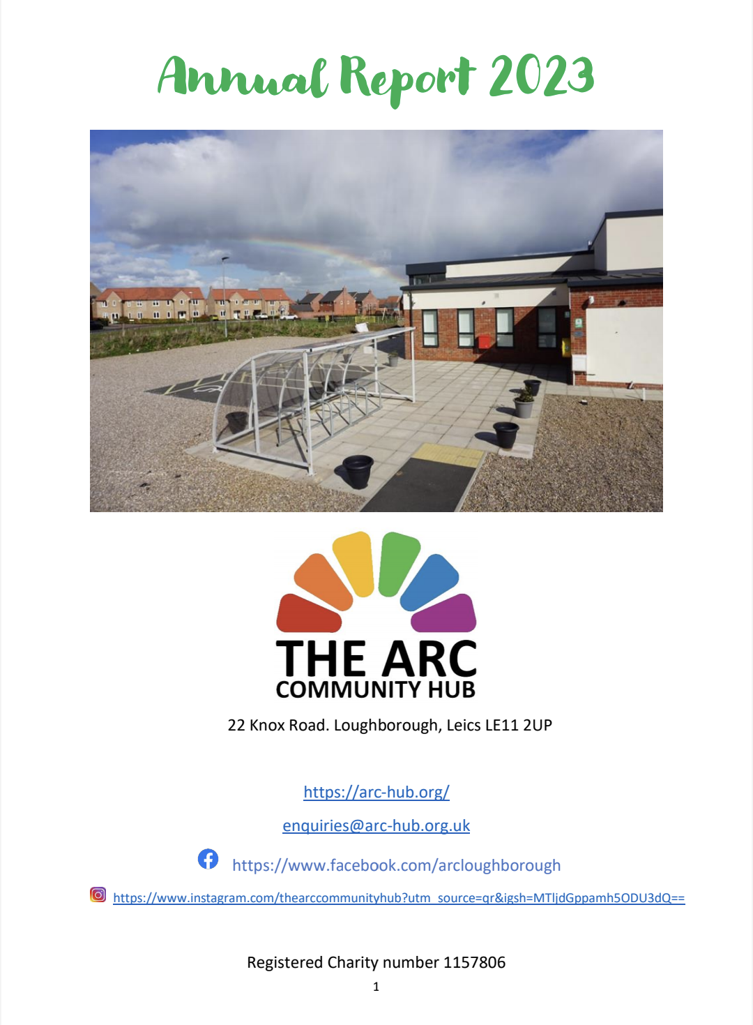 Arc Community Hub Annual Report 2022